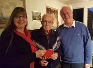 Ute Rößner, Harry Köcher und Ernst Morlock