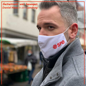 Der Landtagskandidat Daniel Haas.