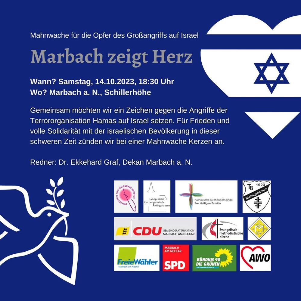 Marbach zeigt Herz
