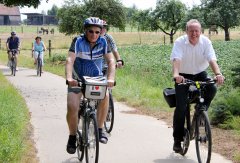 Landtagsabgeordneter Thomas Reusch-Frey unterwegs in die kleinen Orte