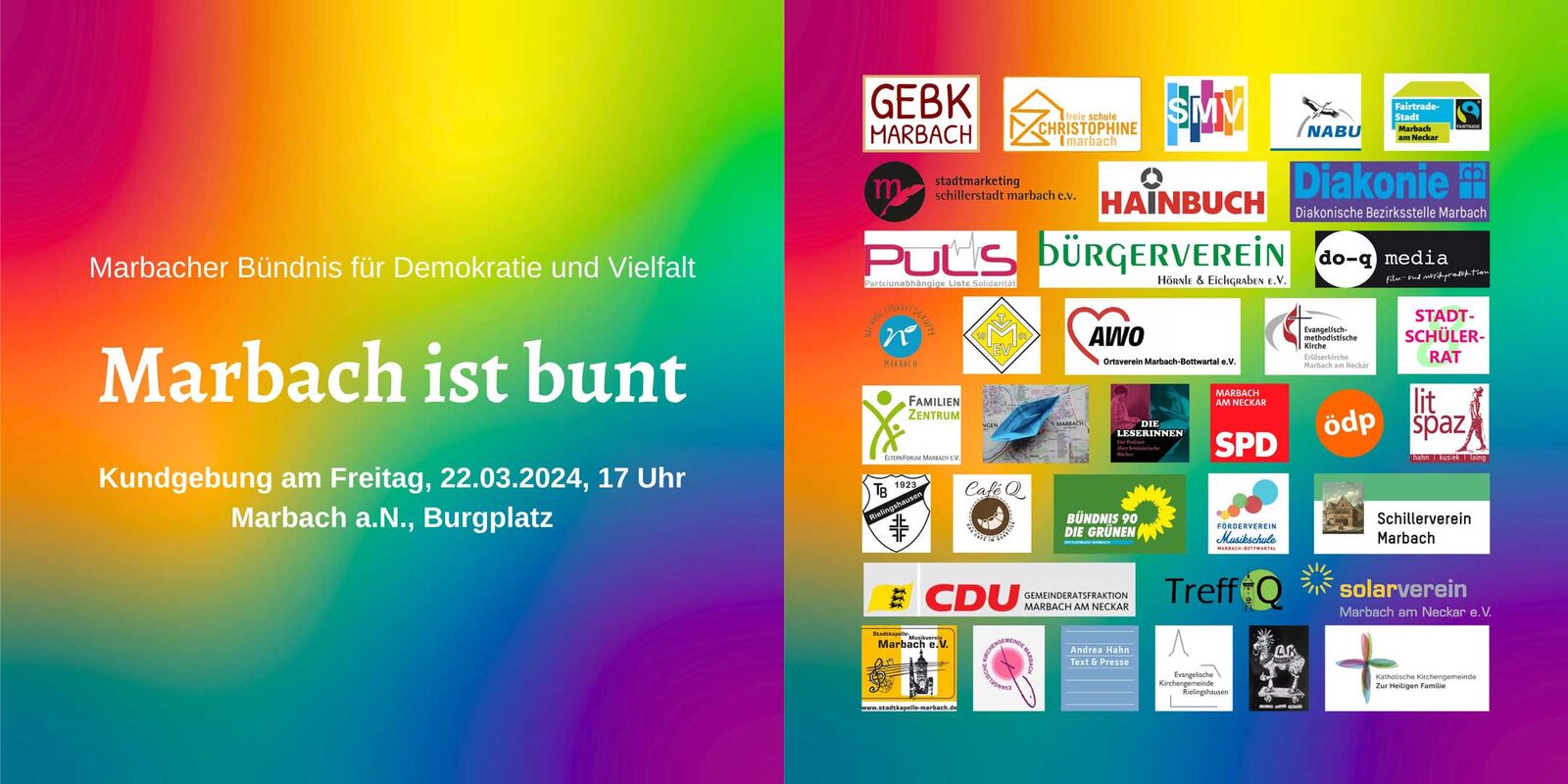 Marbach ist bunt 2024