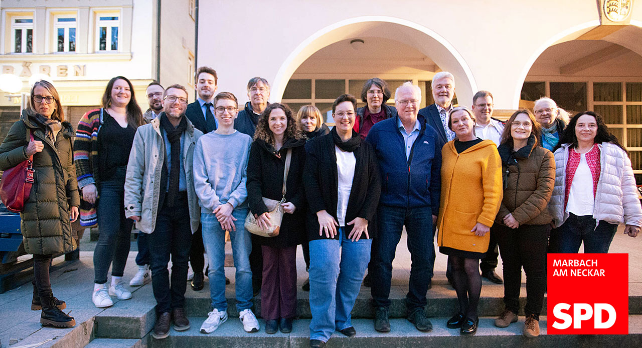 SPD Marbach: Unsere Liste 2024